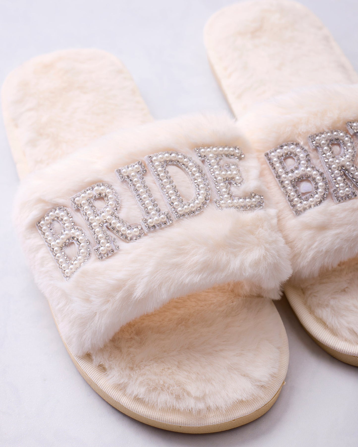 Ivory - Bride Pearl Slipper