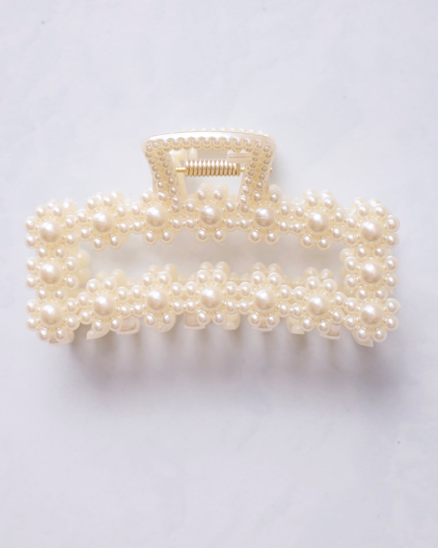 Flower - Pearl Hair Claw Clips - Josslyn by Wall to Wall