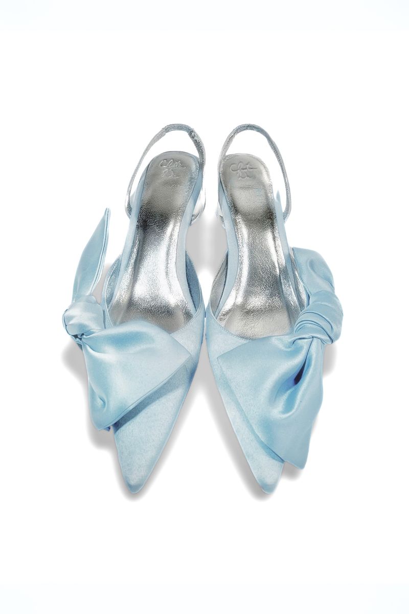CINDERELLA BOW HEELS