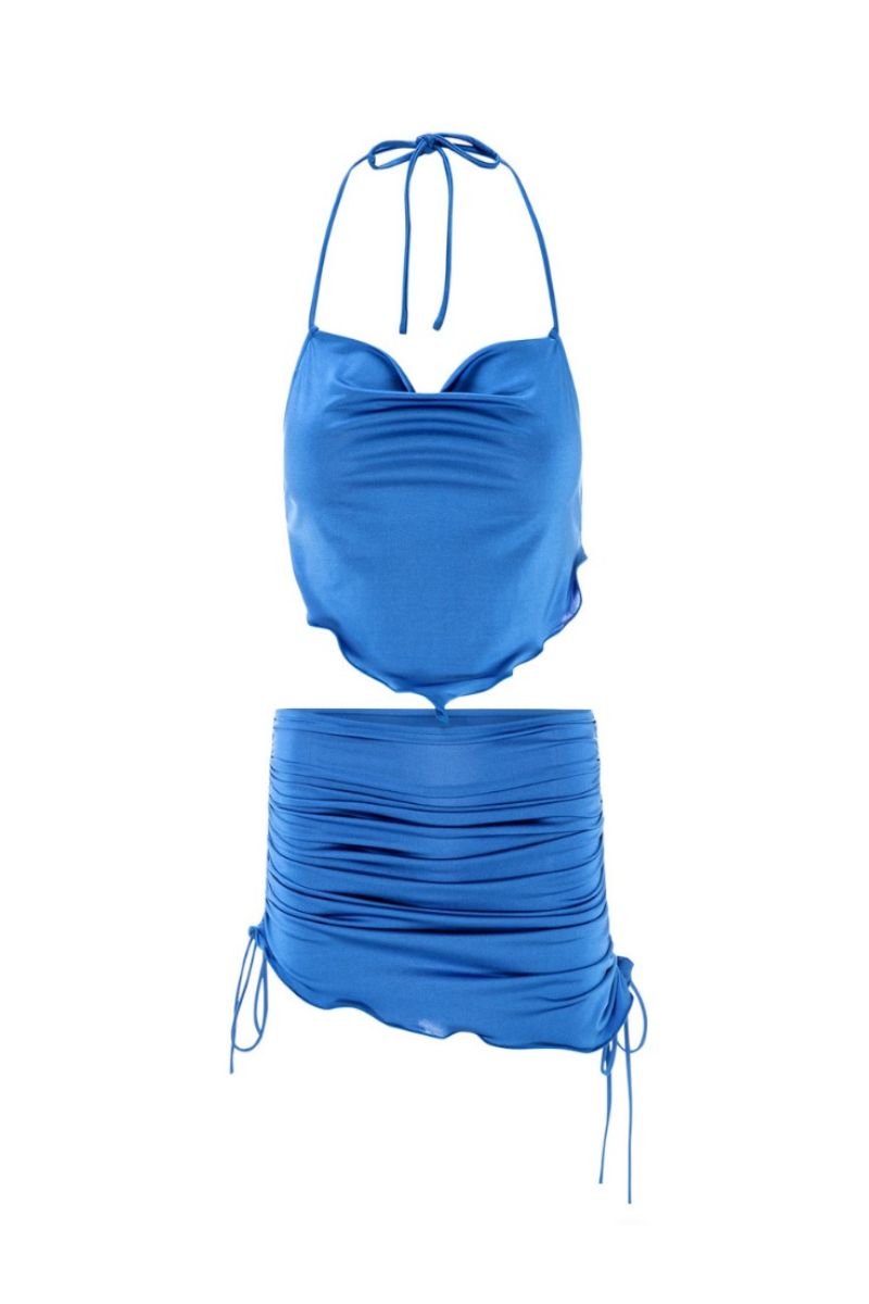 ALESSIA SET IN OCEAN BLUE