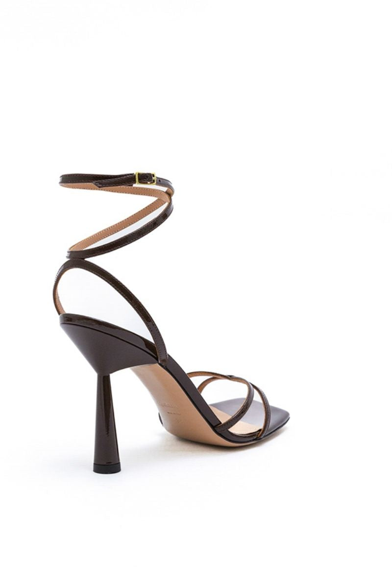 KIM SANDAL IN CHOCOLATE BROWN