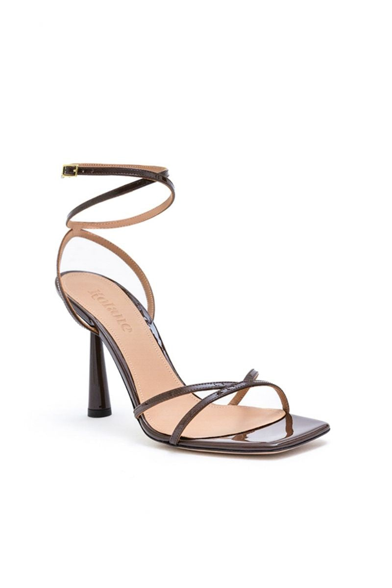 KIM SANDAL IN CHOCOLATE BROWN