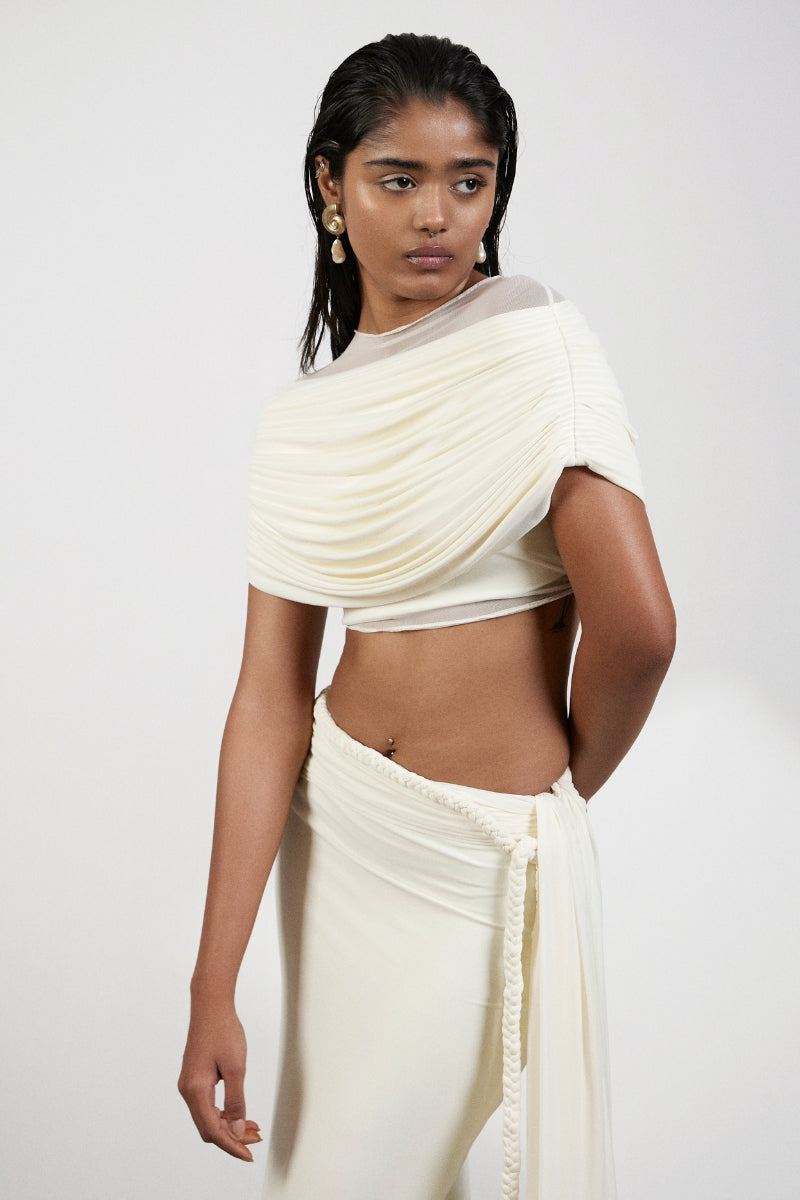 ALYSSA TOP AND SKIRT SET