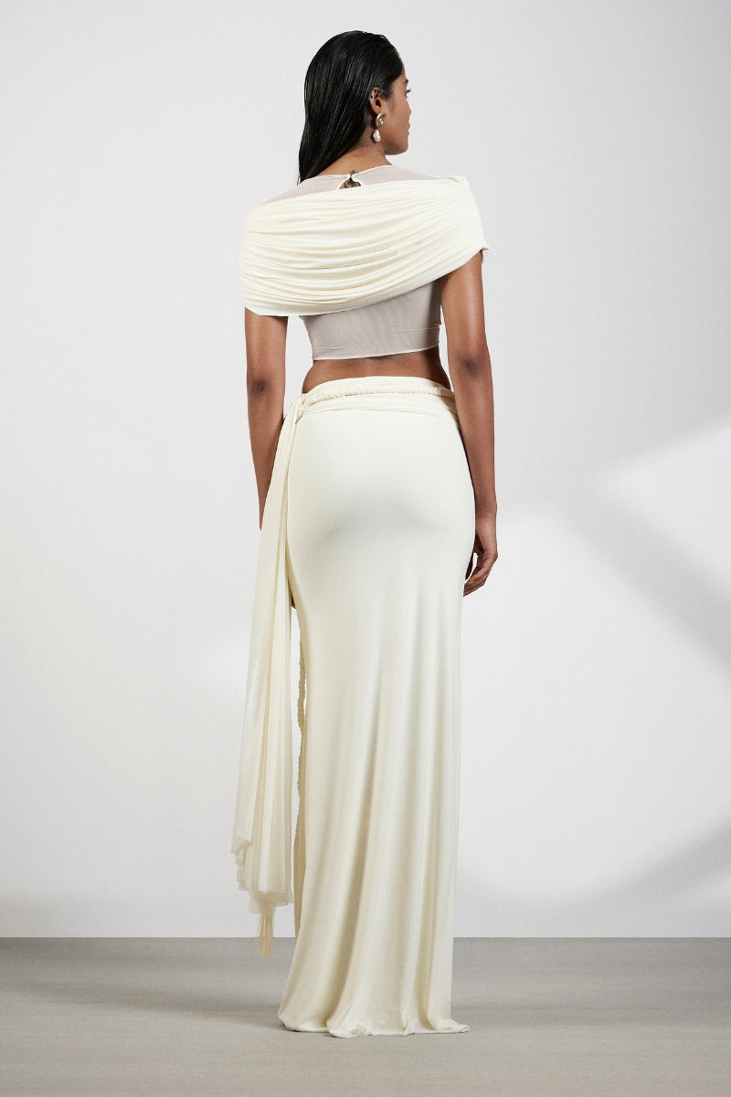 ALYSSA TOP AND SKIRT SET