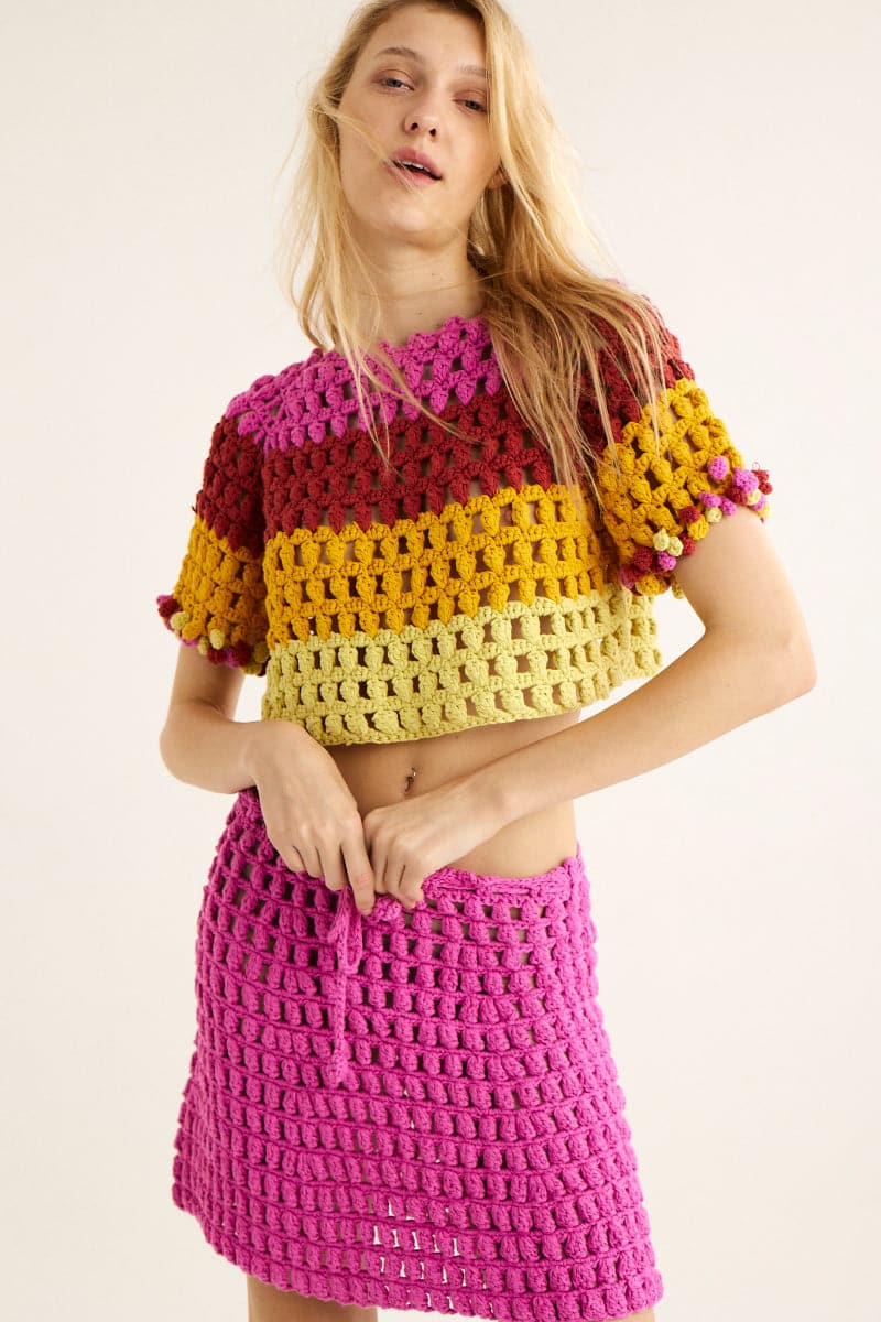 EMILY DAY DREAM TOP AND SKIRT TWIN SET