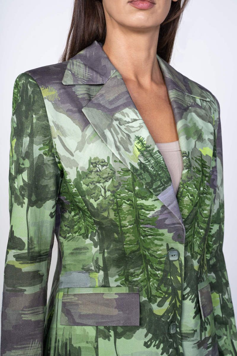 GREEN LANDSCAPE SUIT SET