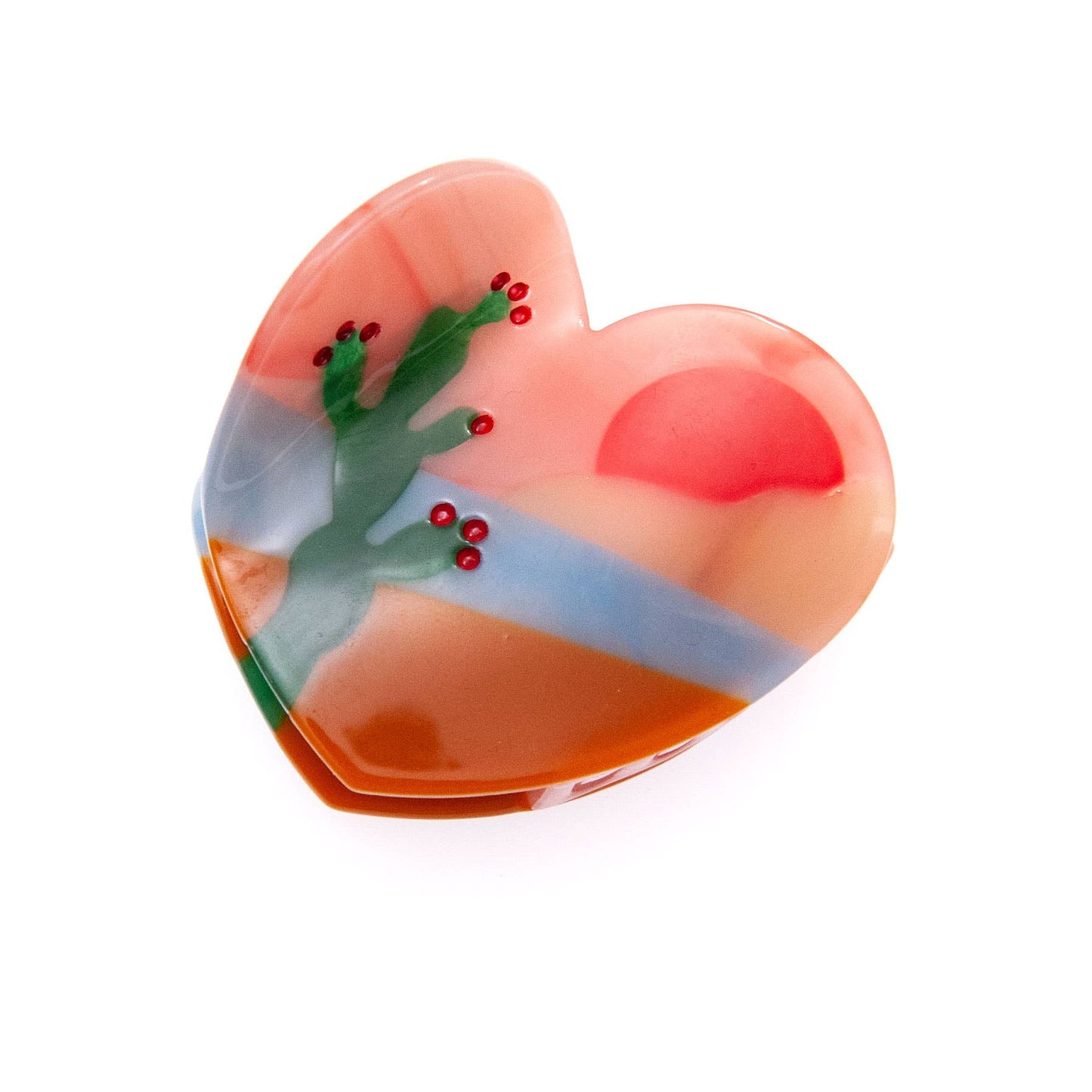 Sunset Combo - Cactus Sunset Hair Claw Clip - Something Minty