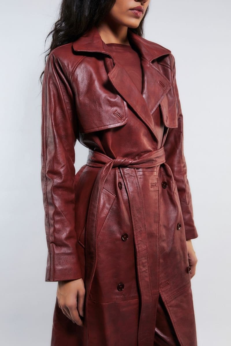 ELLEN CHERRY RED CO-ORD SET