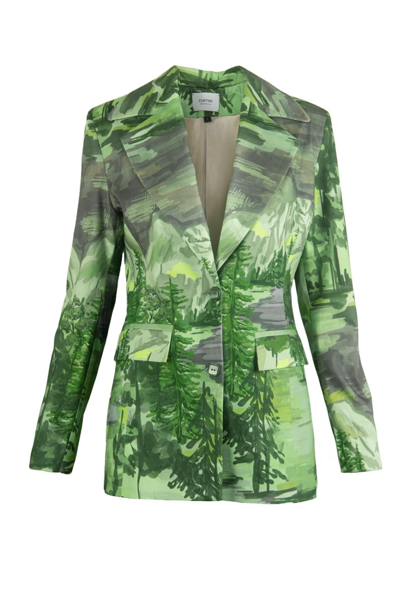 GREEN LANDSCAPE SUIT SET