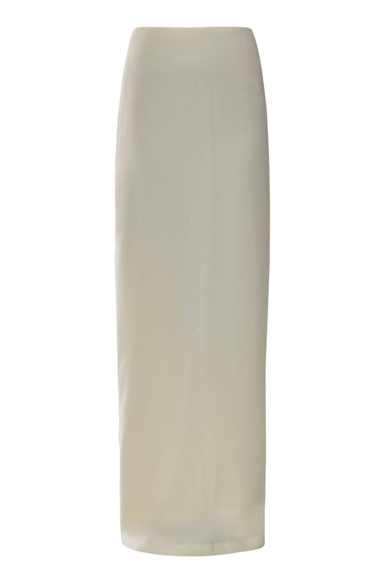 LENA OFF WHITE BLAZER AND SKIRT SET