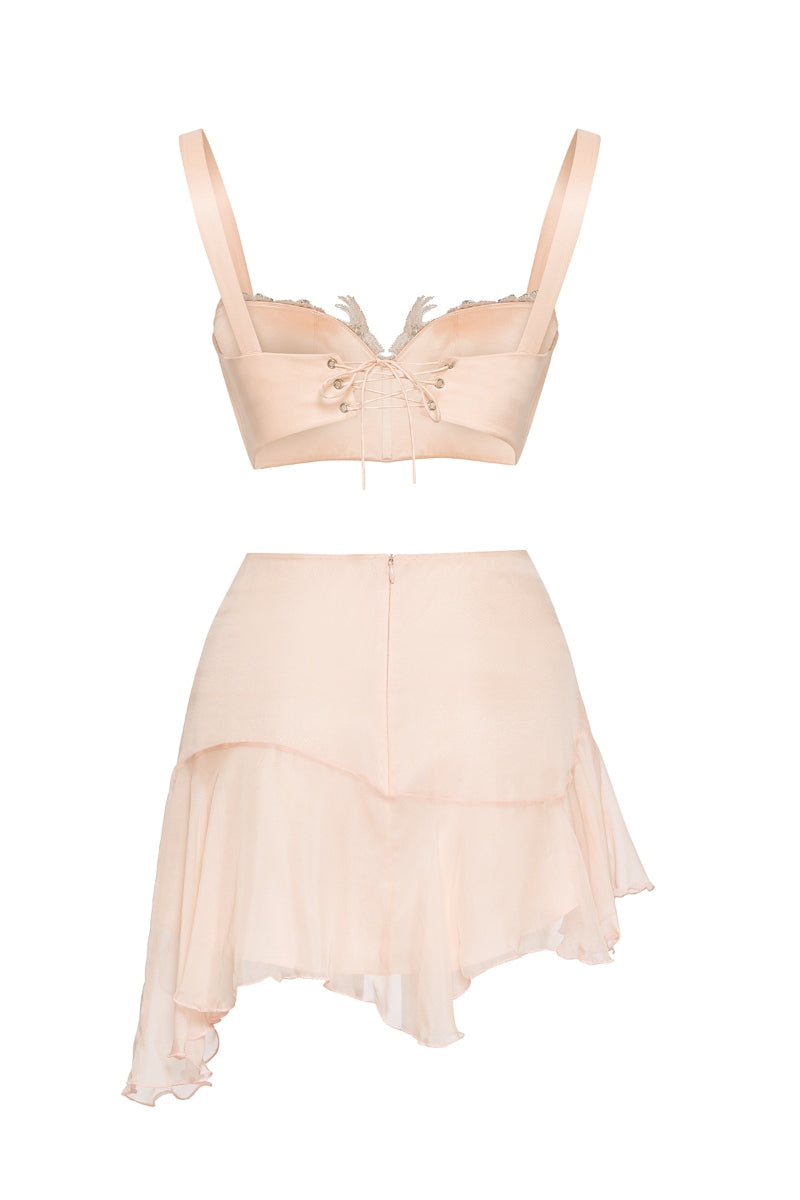 THE SAKURA TOP AND SKIRT SET