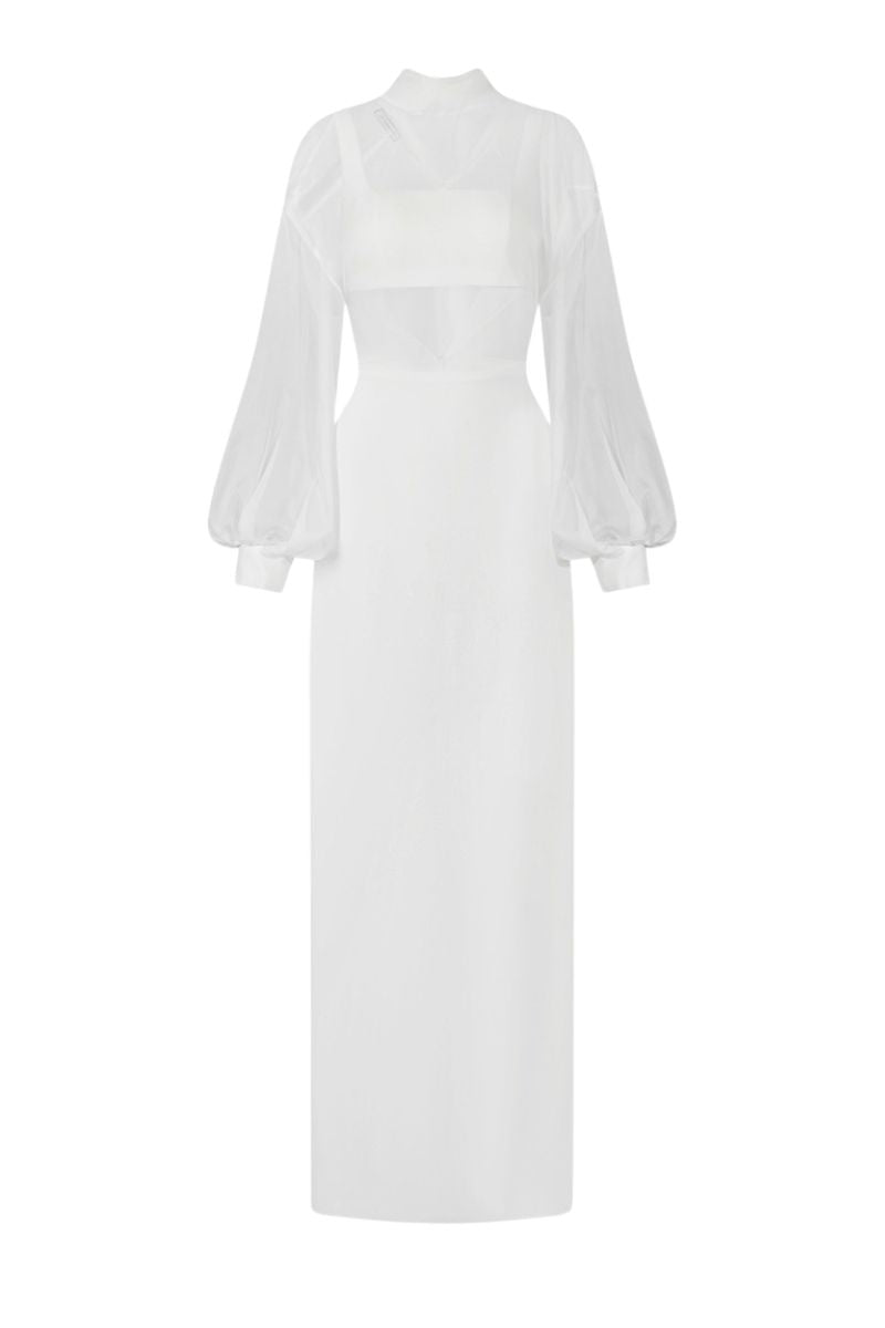 ETHEREAL ELEGANCE TOP AND SKIRT SET