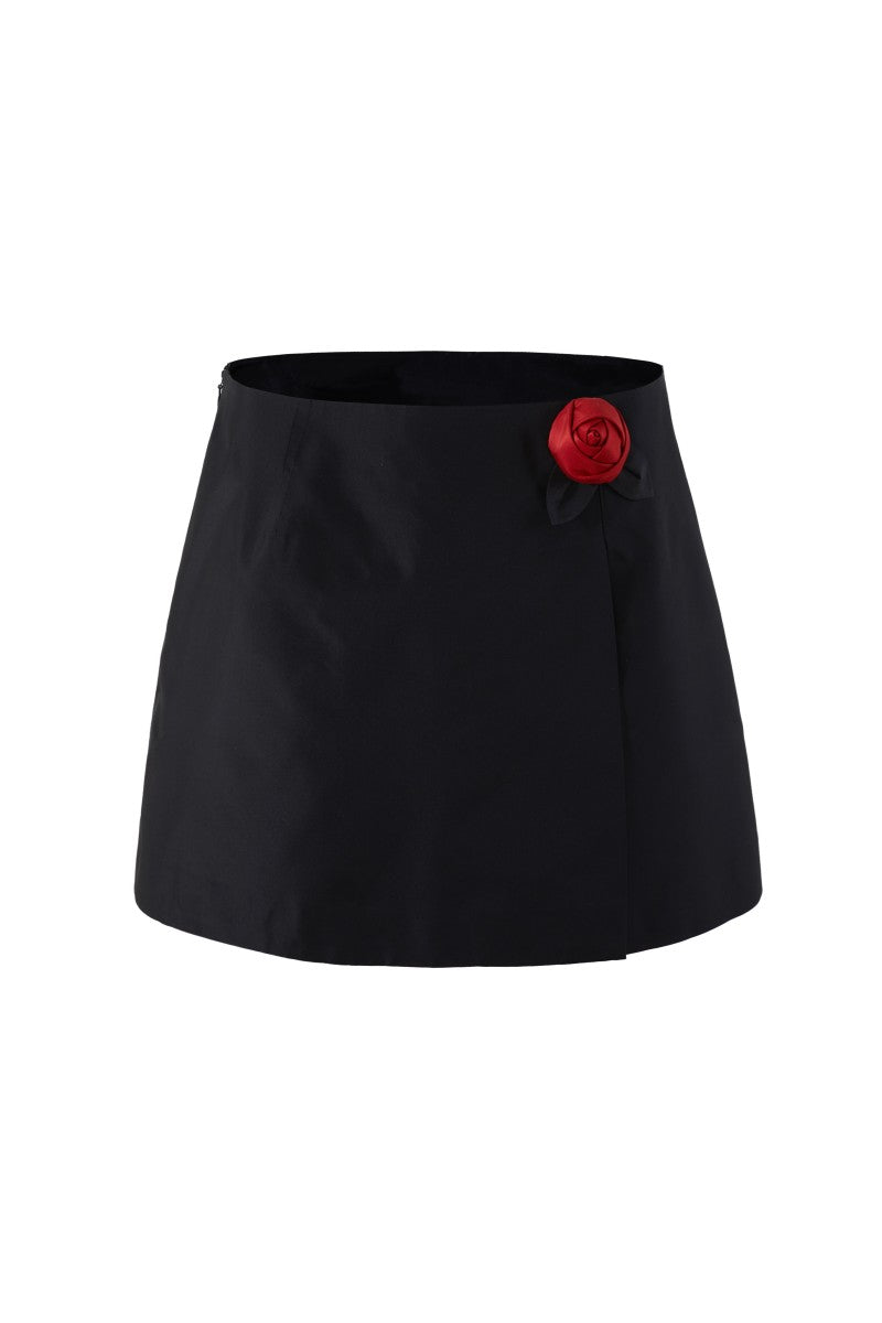 RED ROSE APPLIQUÉ SET