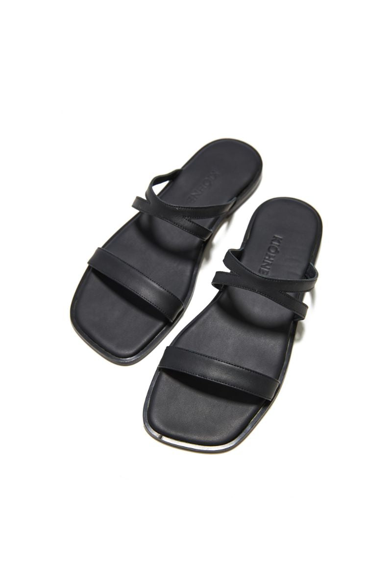 NOAH SANDALS IN BLACK