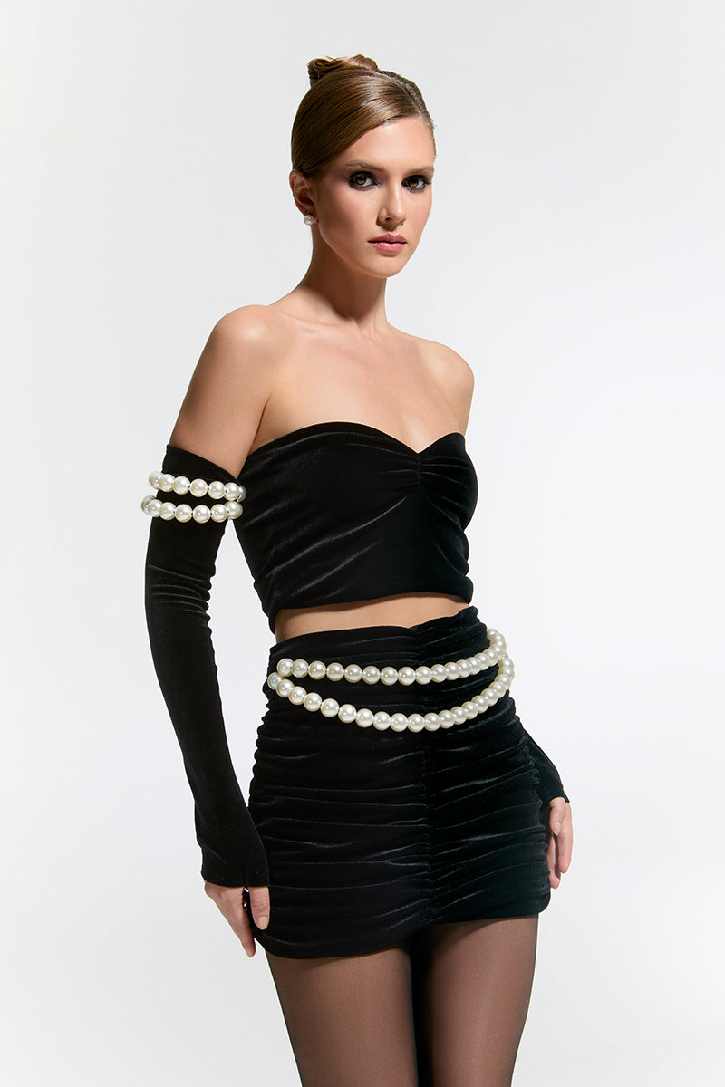 DOVER TOP AND SKIRT SET