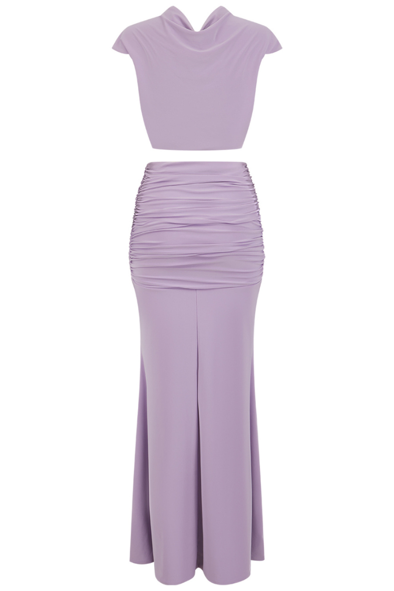 OLERIA CO-ORD SET IN PURPLE