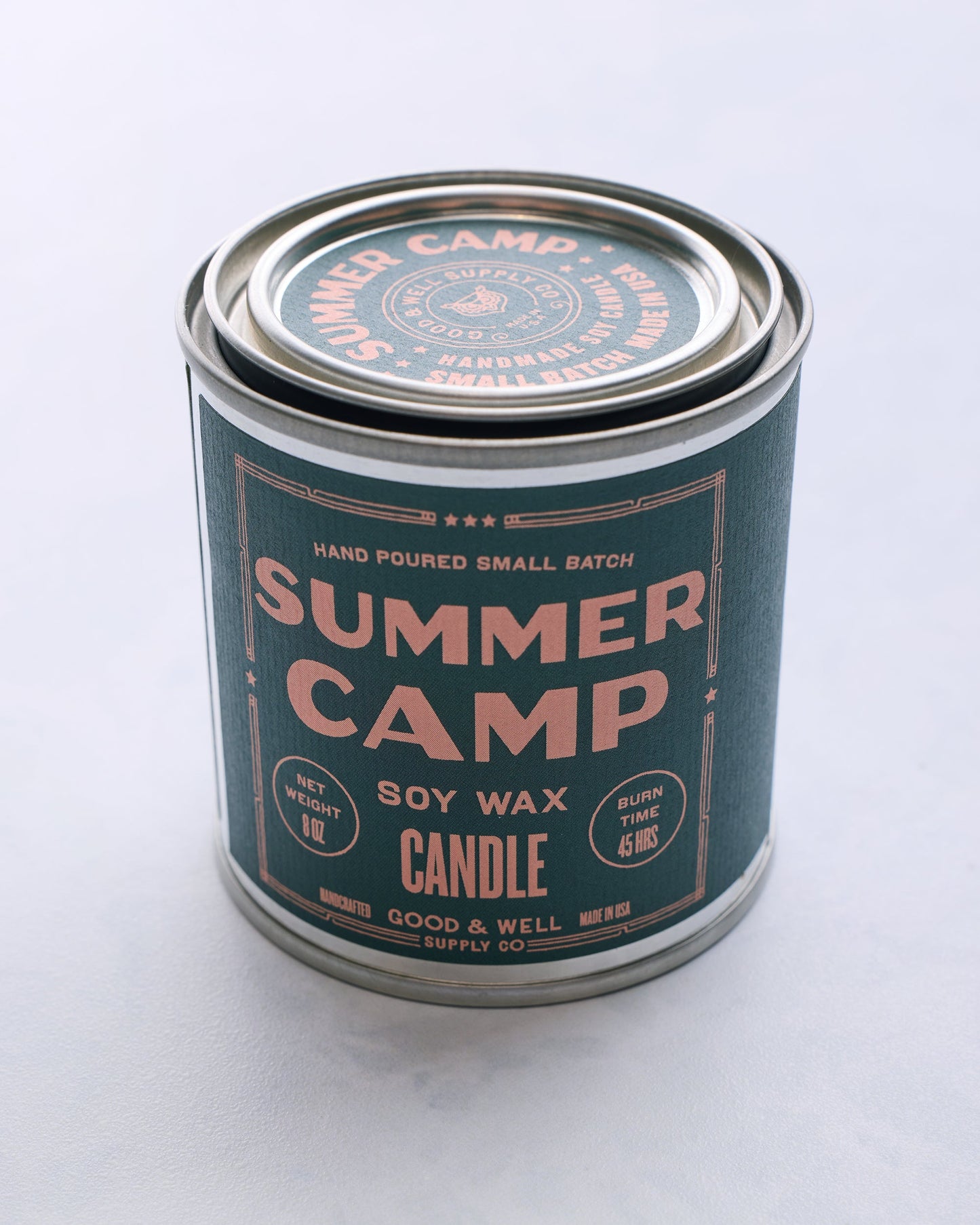 Watermelon & Citrus Fizz - Summer Camp Candle - Good & Well Supply Co.