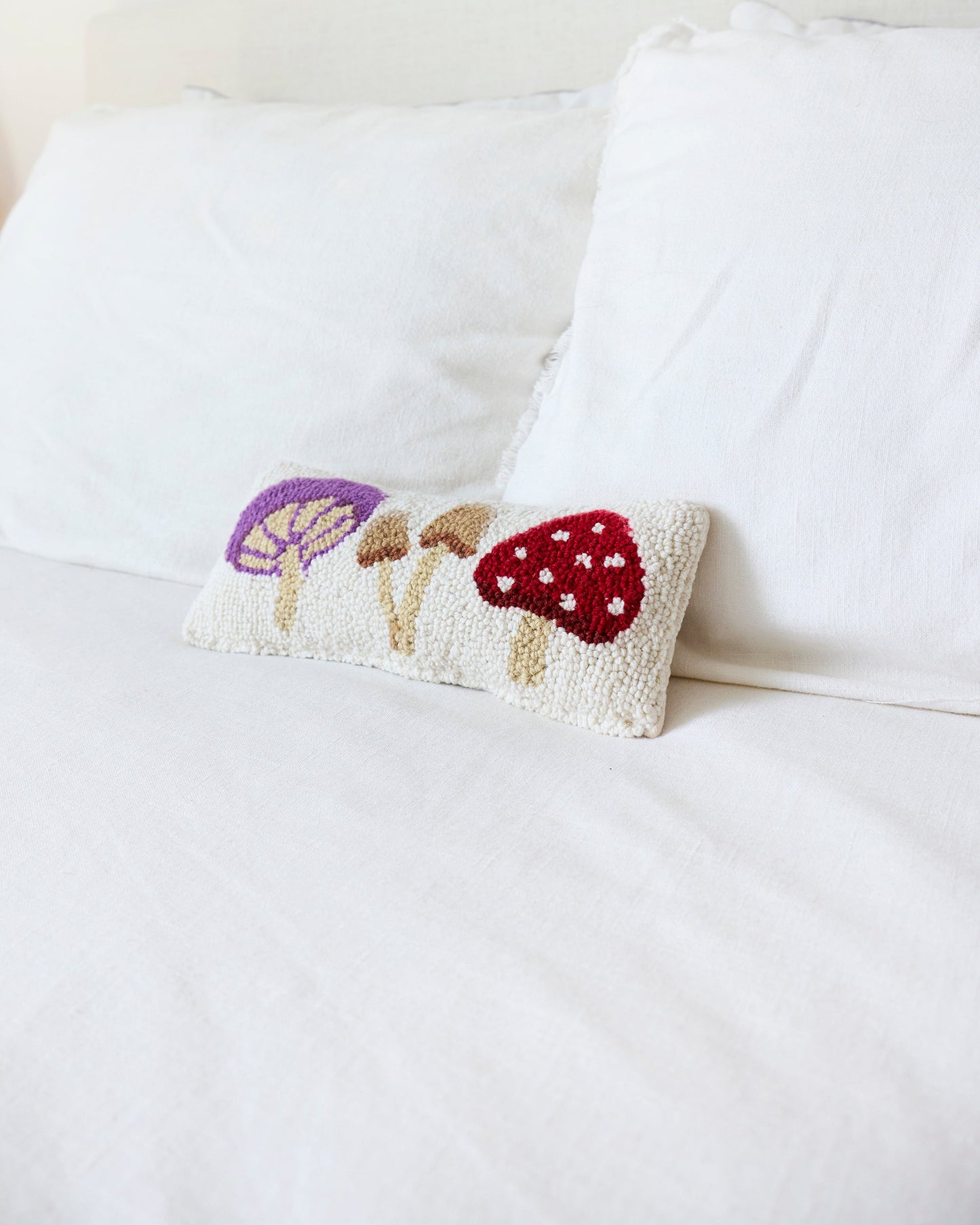 Mushrooms - Hook Accent Pillow