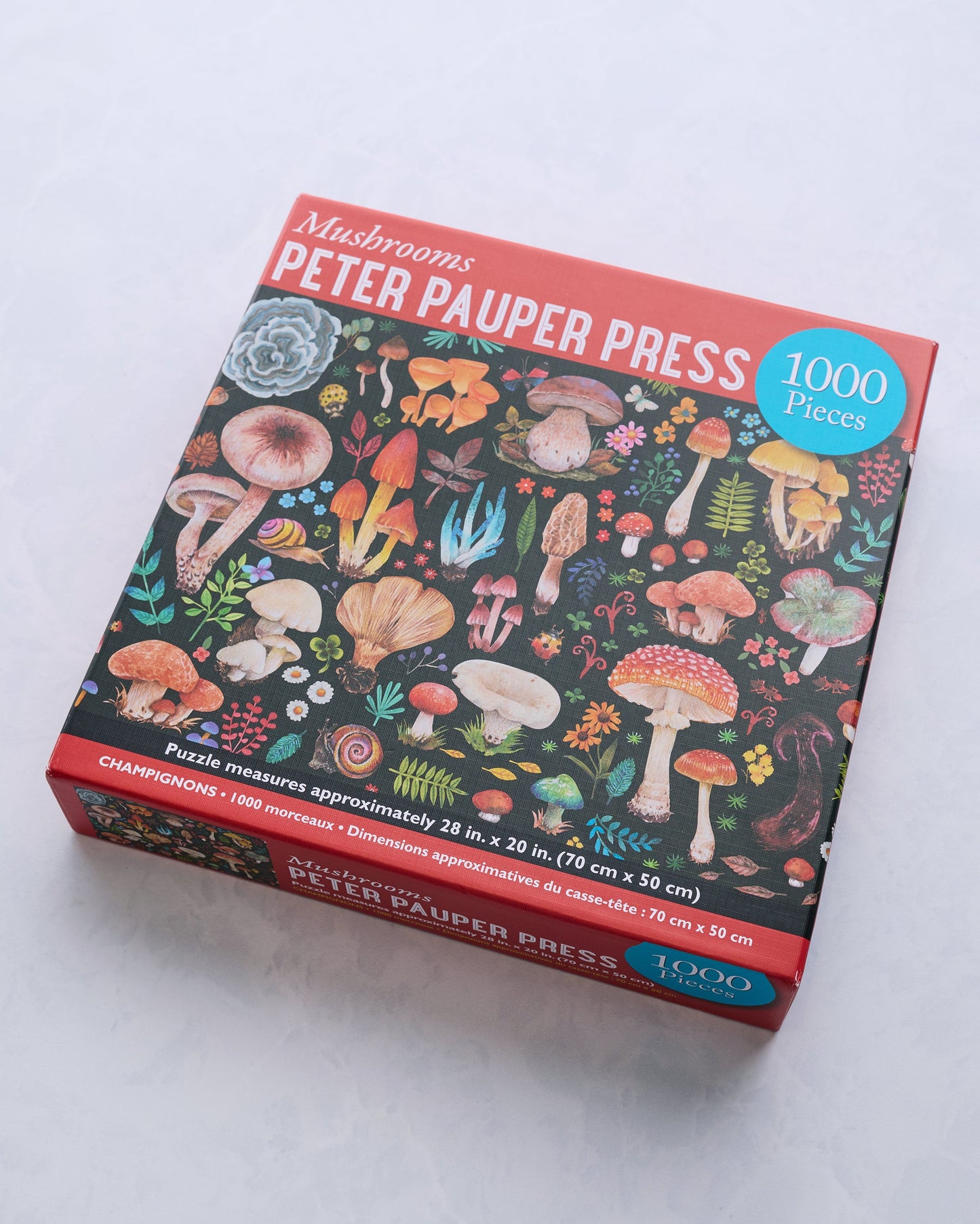Mushrooms - 1000 Piece Jigsaw Puzzle - Peter Pauper Press