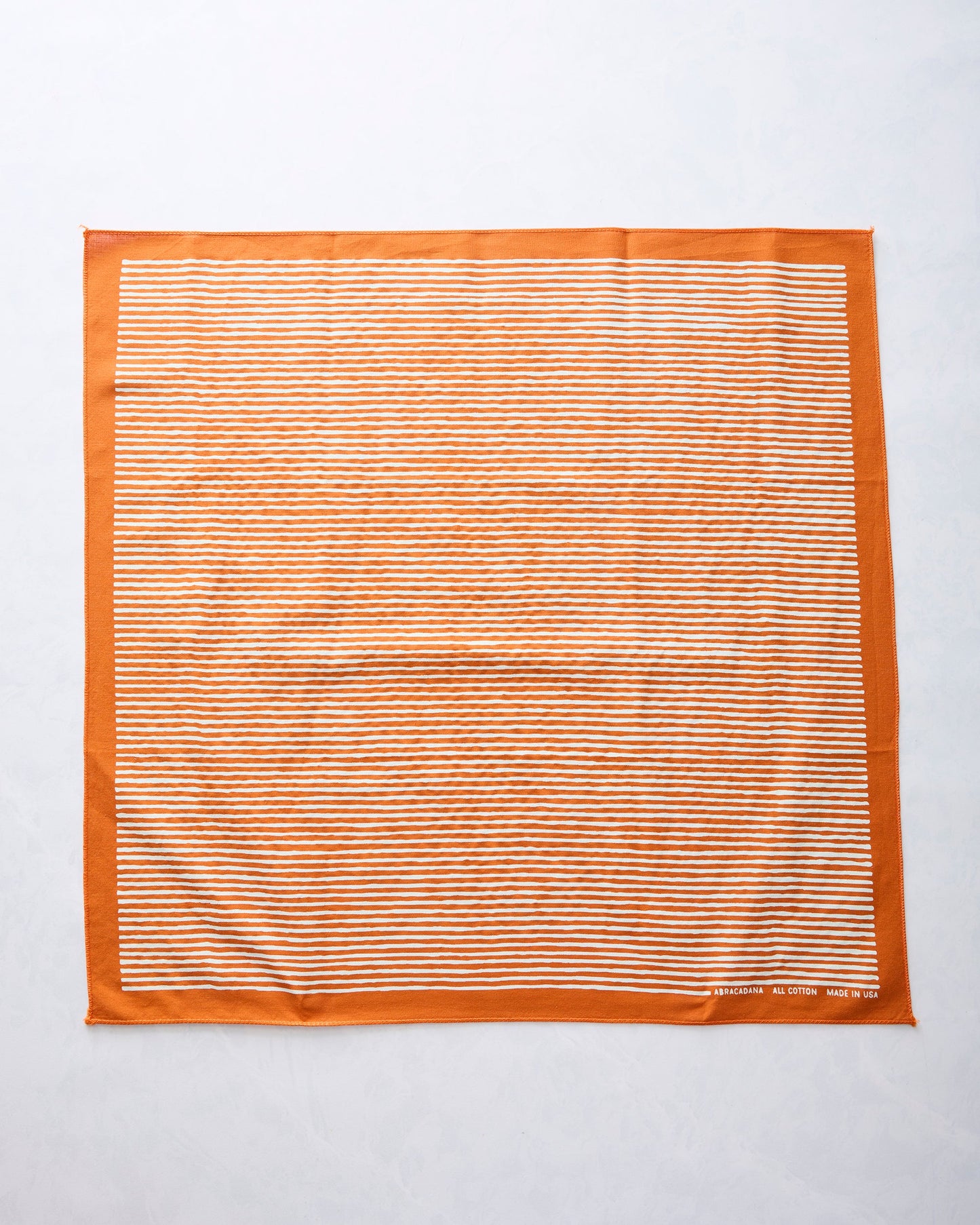 Marmalade Orange - Striped Bandana - Abracadana