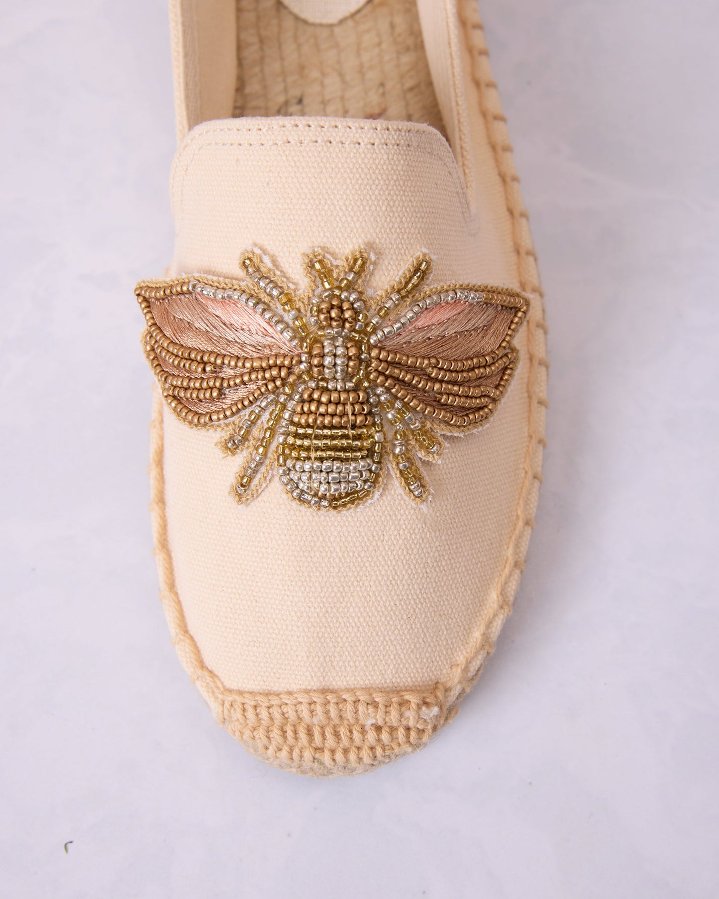 Cream - Bee Espadrilles - Tiana Designs