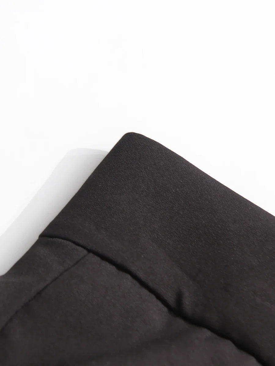 Floral Pleated Basque Waist Skirt