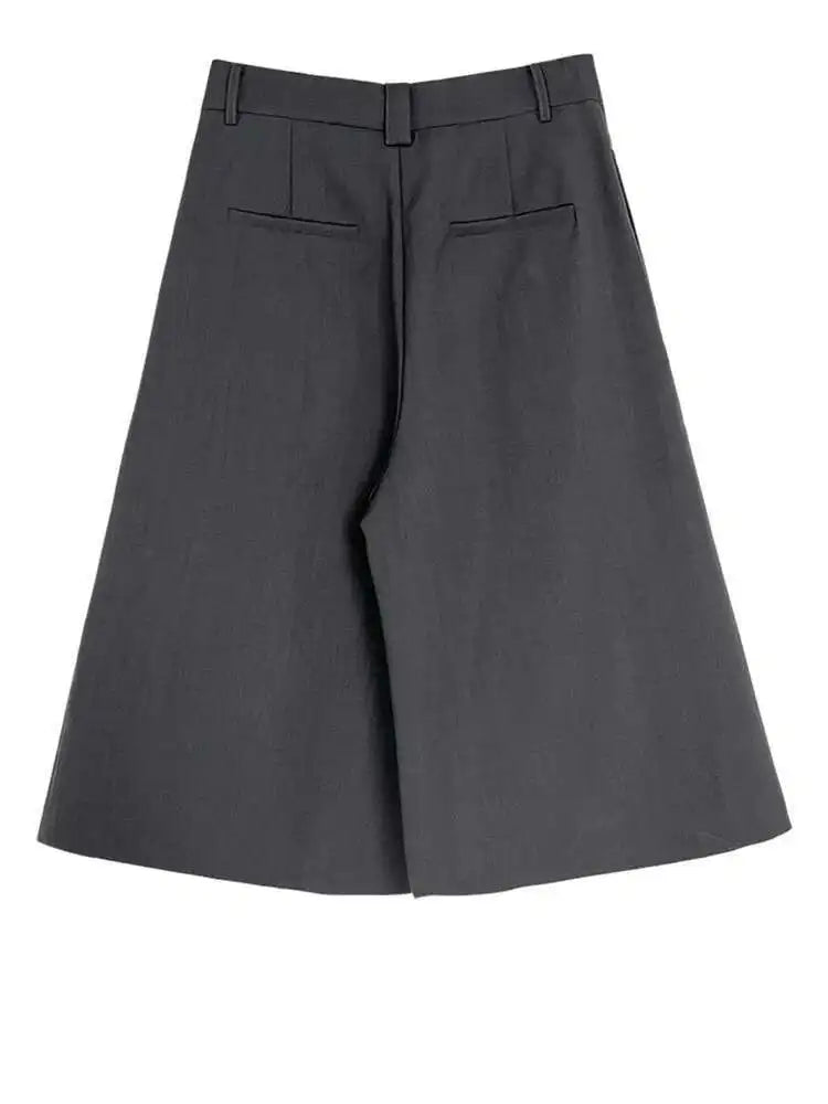 Women's Japanese Wide-Leg Culottes