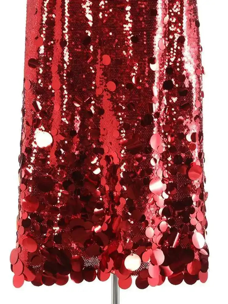 Luxe Sequin Pull-on Skirt