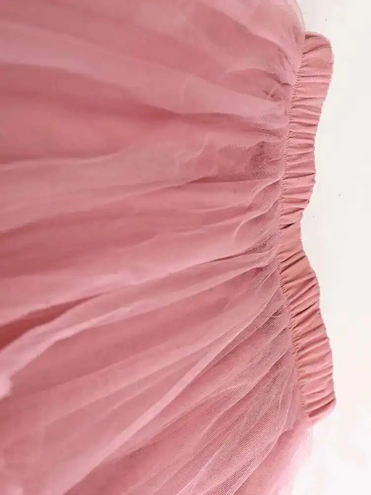 Luxurious Tulle Frill Skirt