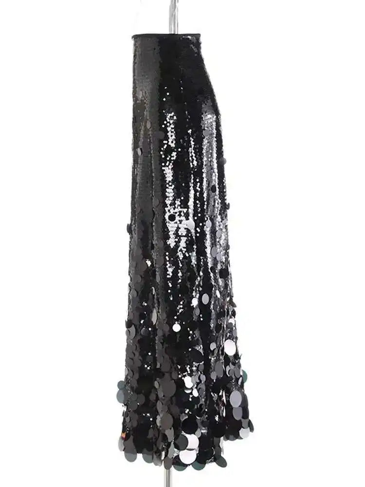 Luxe Sequin Pull-on Skirt