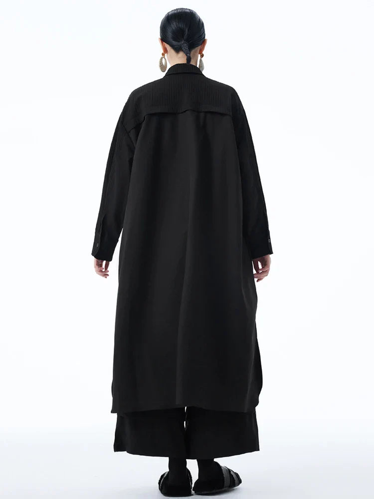 Luxury Oversized Blouse Dress