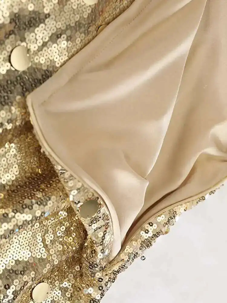 Luxe Sequin Pull-on Skirt