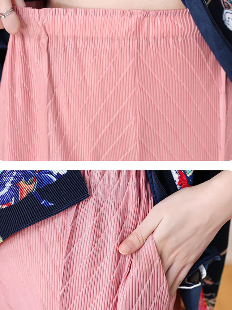 Signature Pull-On Pleated Pants