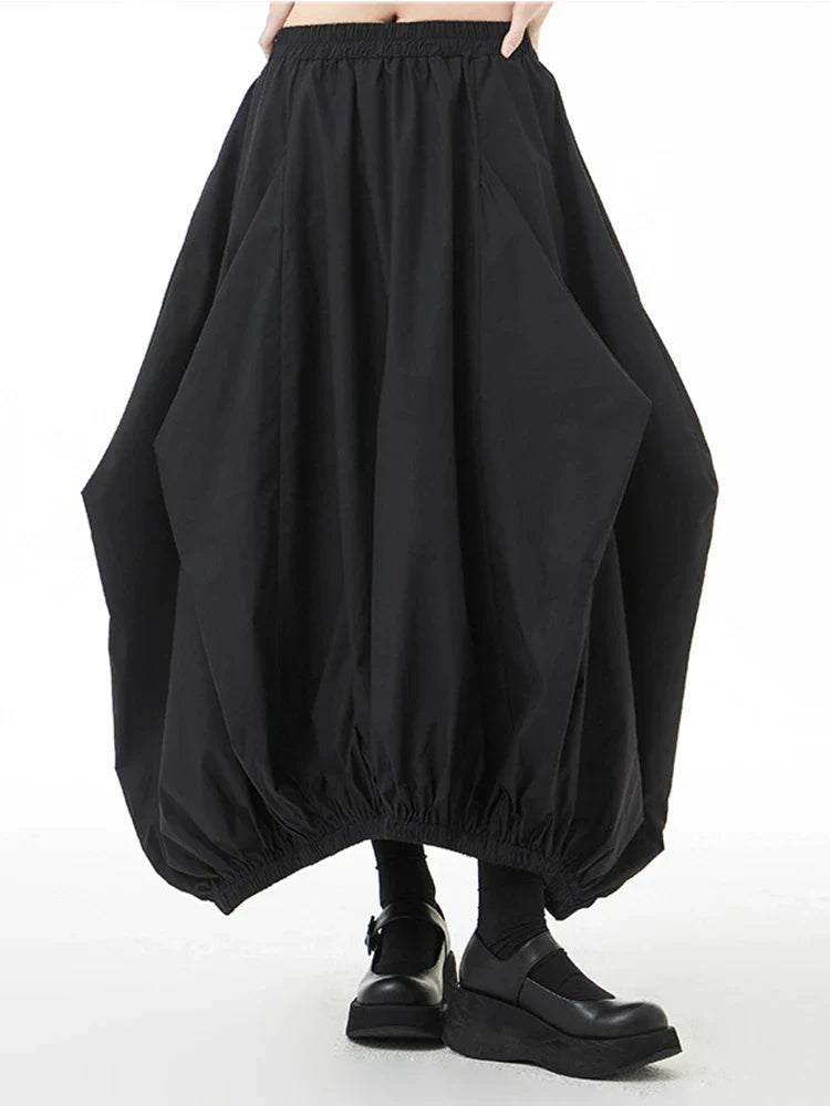 Luxury Bubble Pull-On Skirt