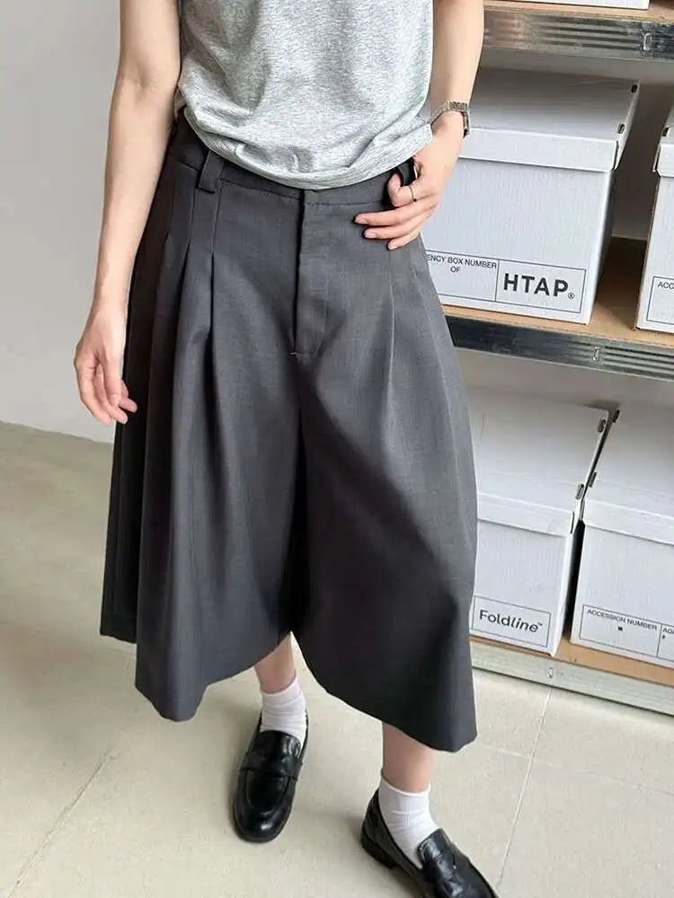 Women's Japanese Wide-Leg Culottes