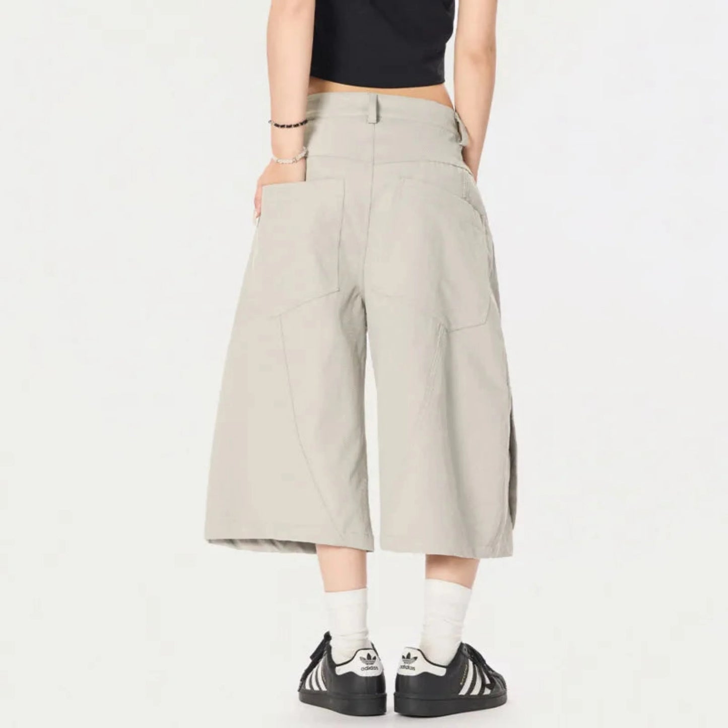 Women's Modernist High-Waisted Culottes