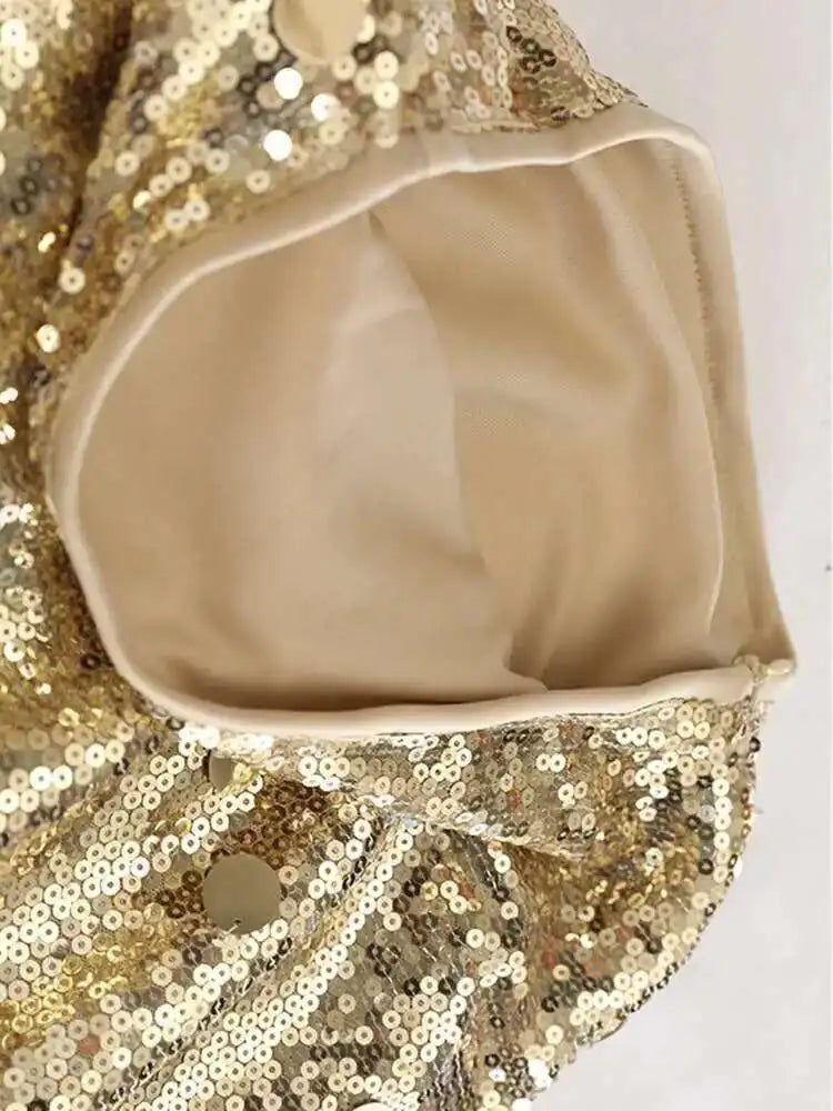 Luxe Sequin Pull-on Skirt