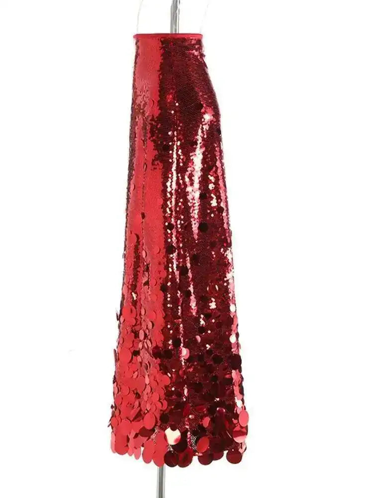 Luxe Sequin Pull-on Skirt