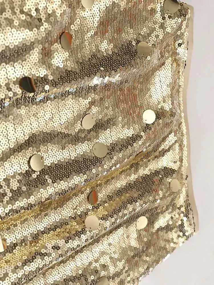 Luxe Sequin Pull-on Skirt