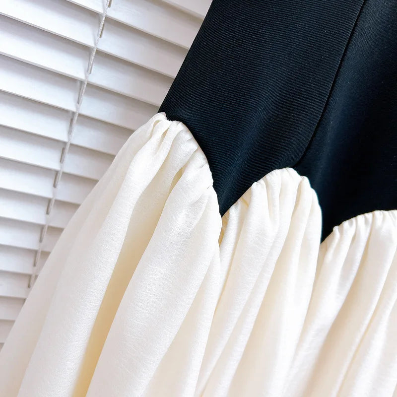 Elegant Scallop Sleeveless Dress