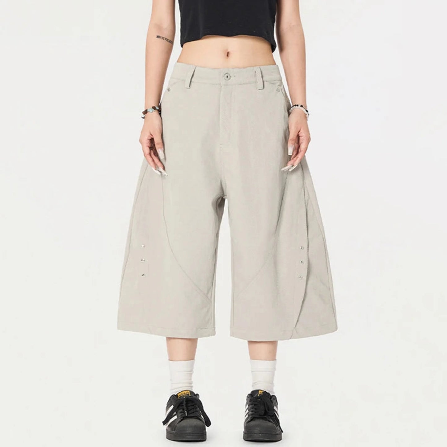 Women's Modernist High-Waisted Culottes