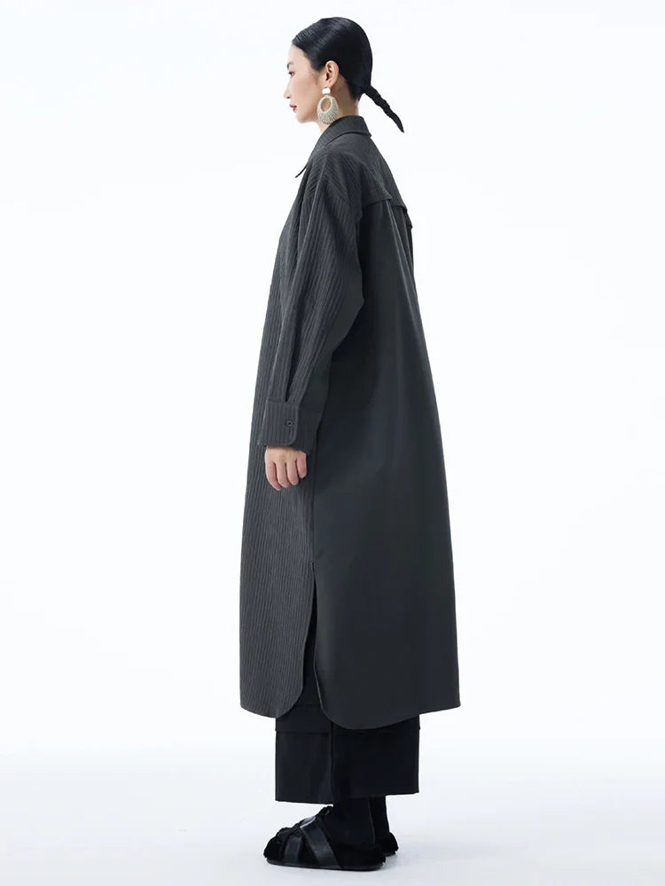 Luxury Oversized Blouse Dress