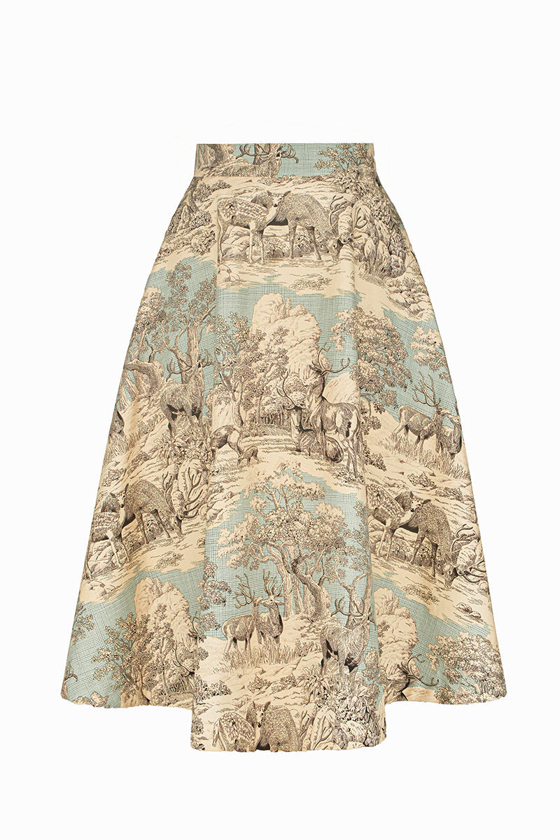 SAFARI TOP AND SKIRT SET