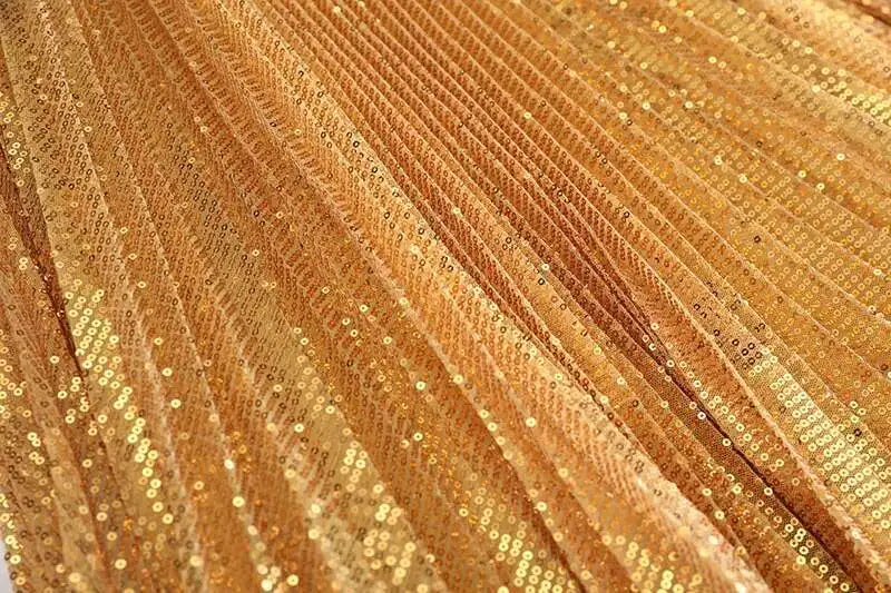 Glimmer Sequin Ruffled Skirt
