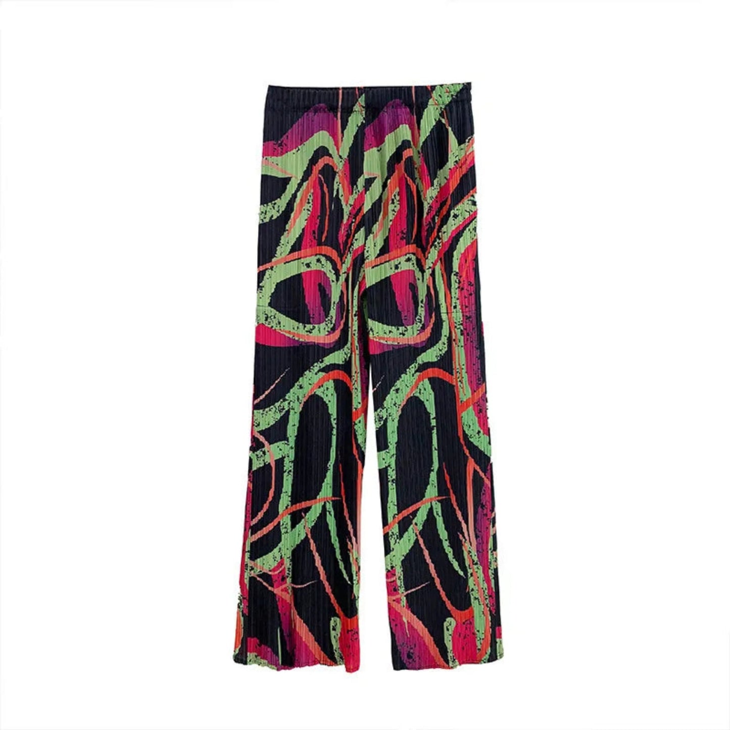 Truly Pleated Pull-On Trousers