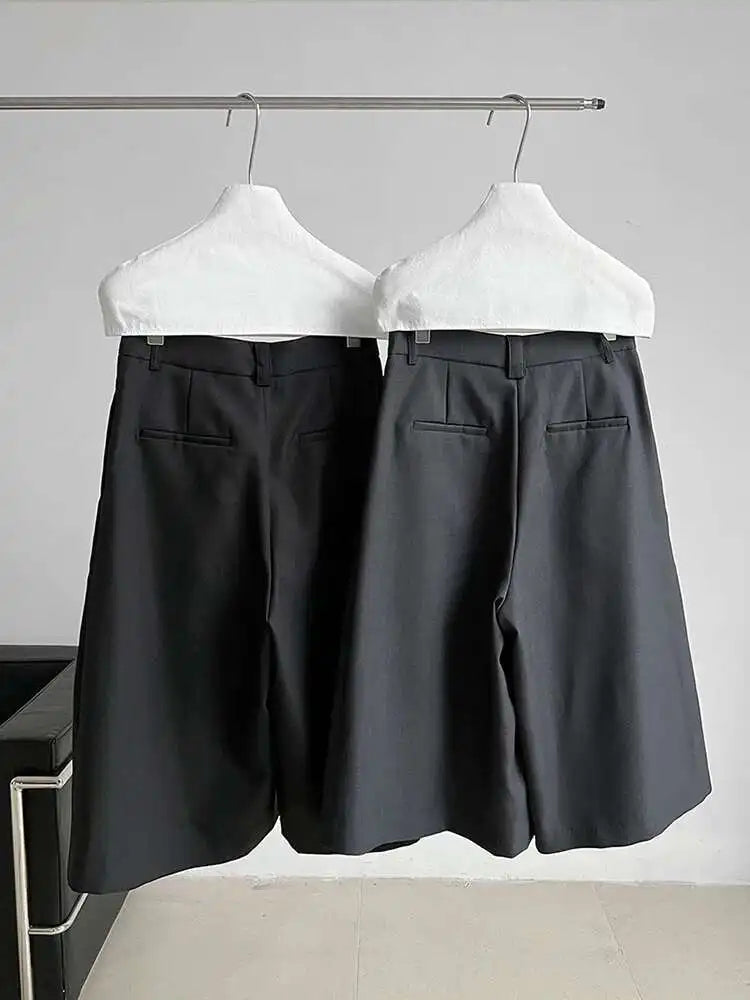 Women's Japanese Wide-Leg Culottes