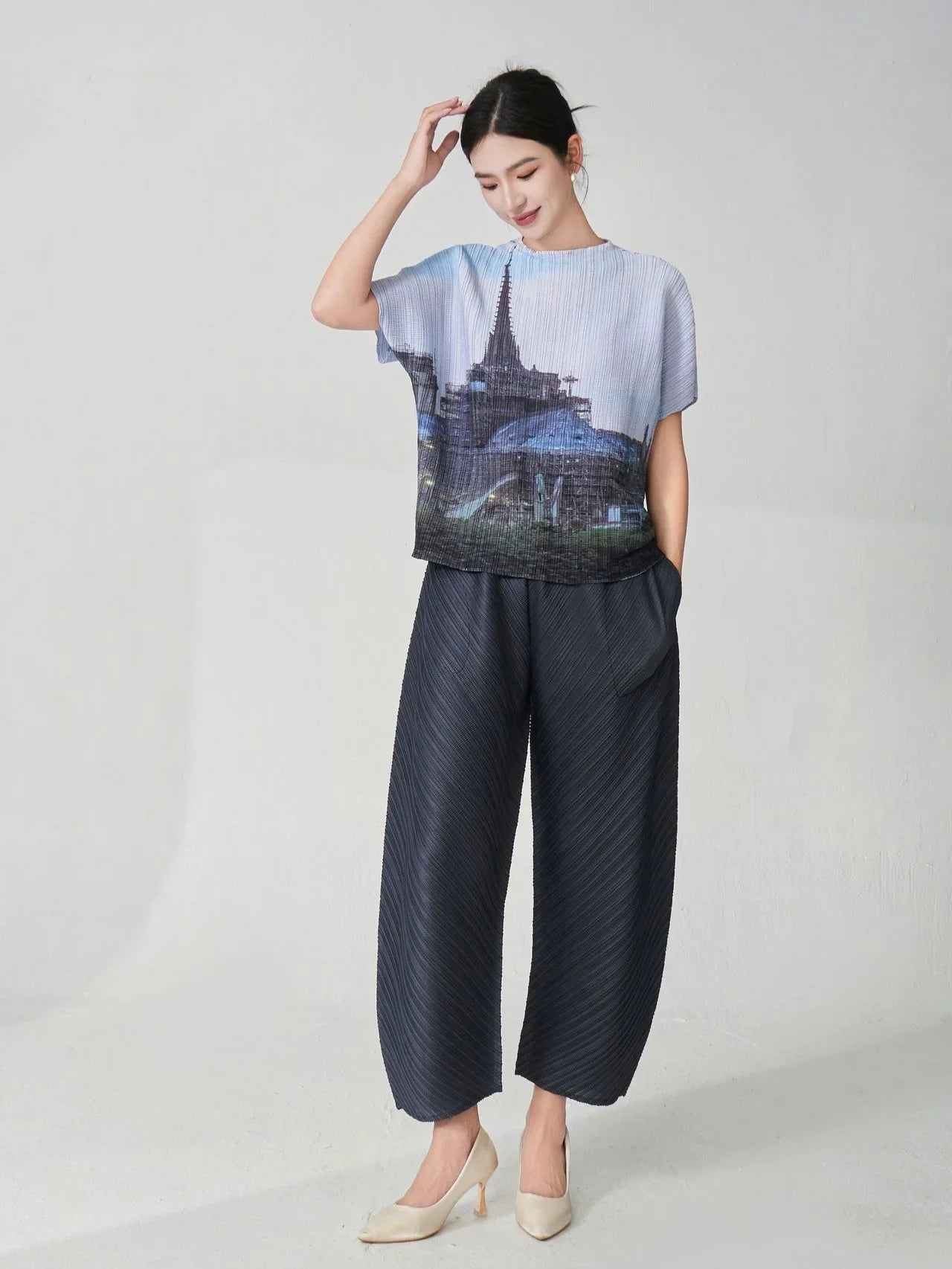 Luxe Japanese Palazzo Pants