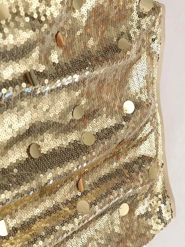 Luxe Sequin Pull-on Skirt