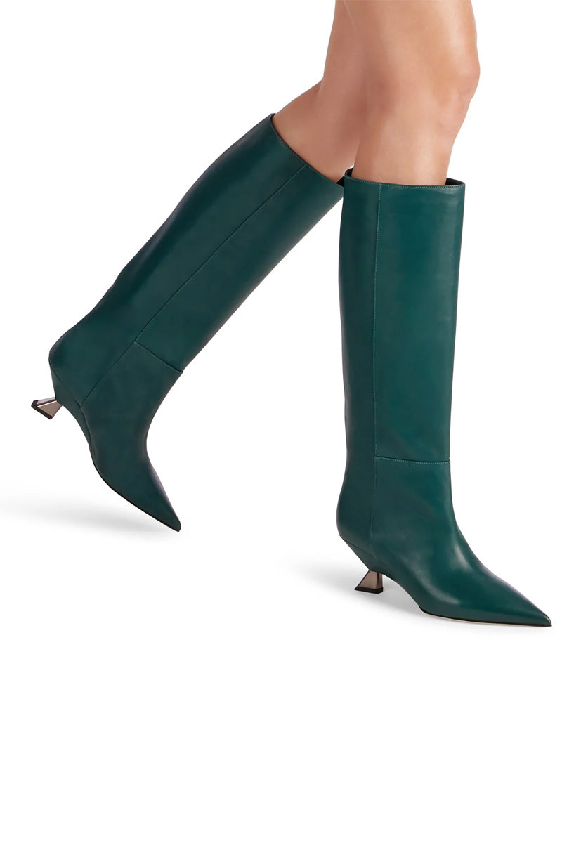 STIVALE ASHLEY PETROLIO BOOTS