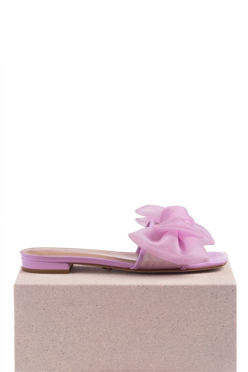VIOLET BOW SLIDERS